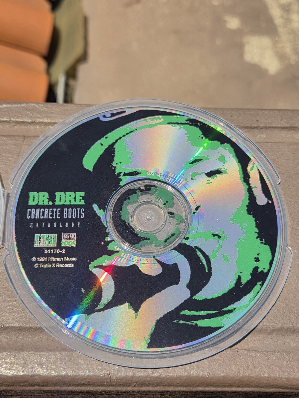 Vtg 1994 Dr. Dre CONCRETE ROOTS ANTHOLOGY CD RAP HIP HOP